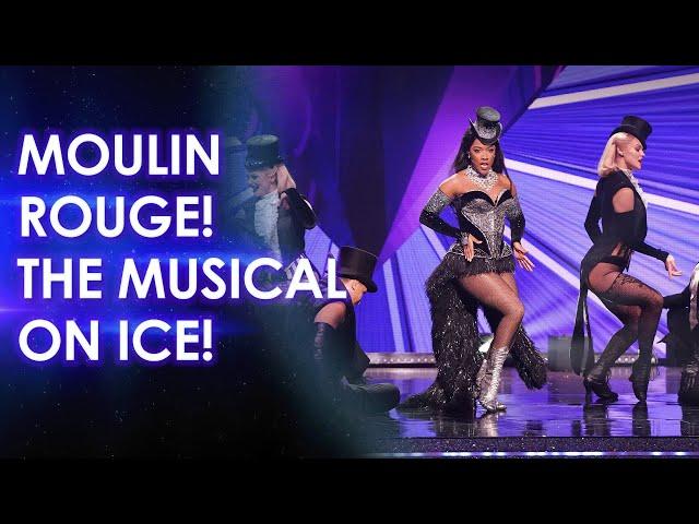 Moulin Rouge! The Musical bring a sparkling performance to the Dancing On Ice rink!