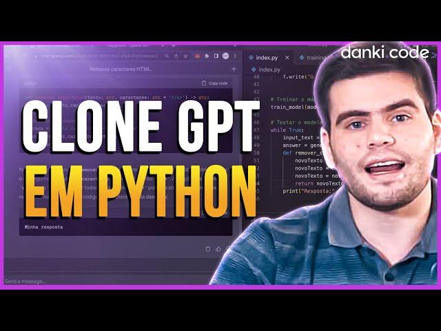 Aprenda a Criar seu Próprio ChatGPT (Python Tutorial, Transformers, Aprendizado Profundo, ML)