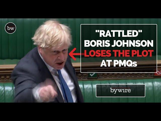 “Rattled” Boris Johnson loses the plot at PMQs - Keir Starmer strong?