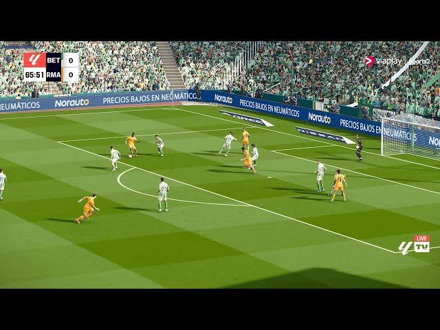Football Life 2025 + Megapatch v3.1 Gameplay La Liga Full MOD. Real Betis vs Real Madrid.