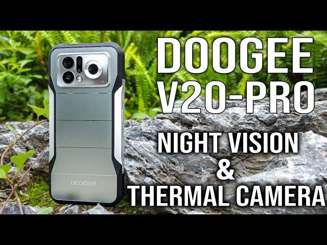 DOOGEE V20 PRO The Ultimate Rugged Phone with Night Vision & Thermal Camera - Review