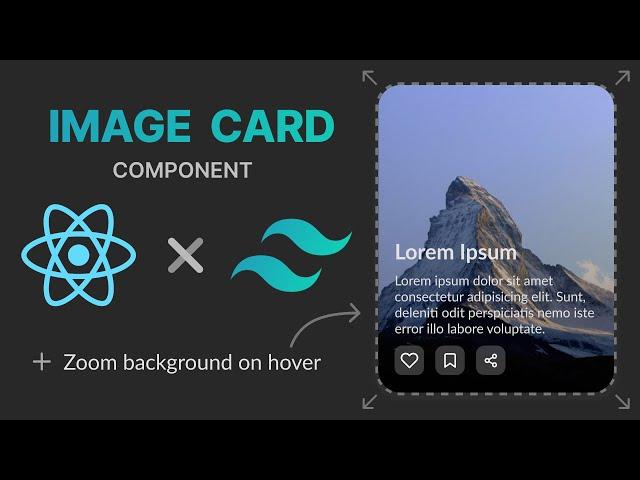 Custom card component in ReactJS and TailwindCSS under 3 minutes