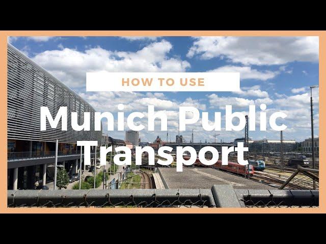 All About Munich Public Transportation System (MVV)