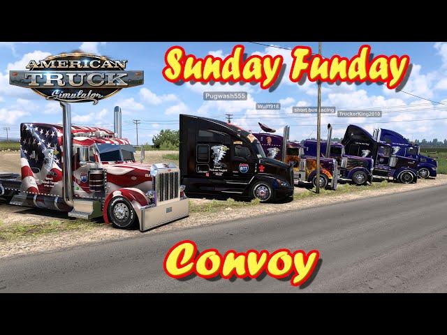 Sunday Funday Convoy in American Truck Simulator