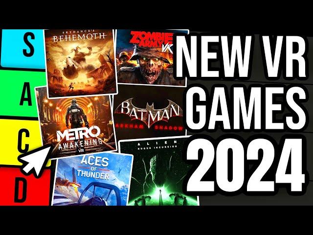 Best NEW Upcoming VR GAMES in 2024