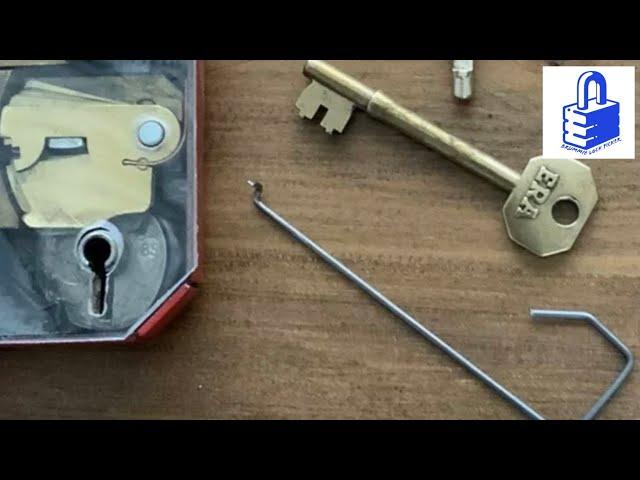 (11) Lock picking for Beginners - How to make a quick and simple curtain mortice lock pick wire