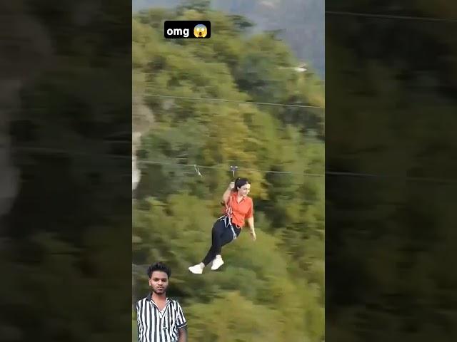 Amazing zip-line  #trending #adventure #top #viral #rageneration #status #shorts #trip #youtube