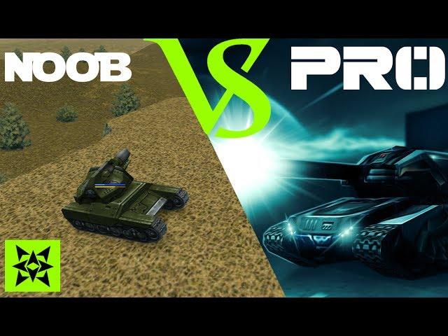 Tanki Online- Noob vs Pro