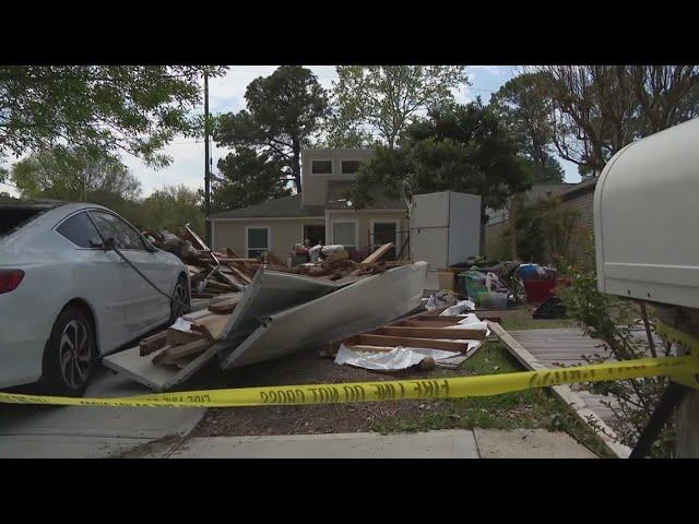 Car removed from top of Cypress garage weeks after crash