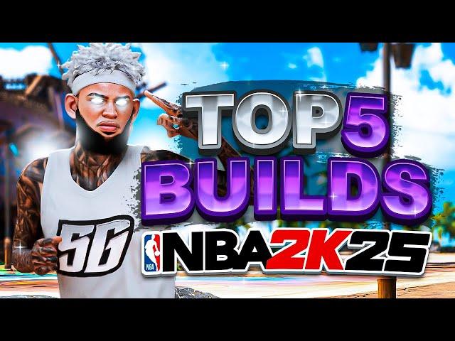 TOP 5 BEST GUARD BUILDS in NBA 2K25! BEST DEMIGOD GUARD BUILDS FOR ALL GAMEMODES in NBA 2K25!