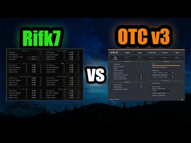 OTC v3 VS RIFK7 ( CRACK ) ( WORKING DLL )