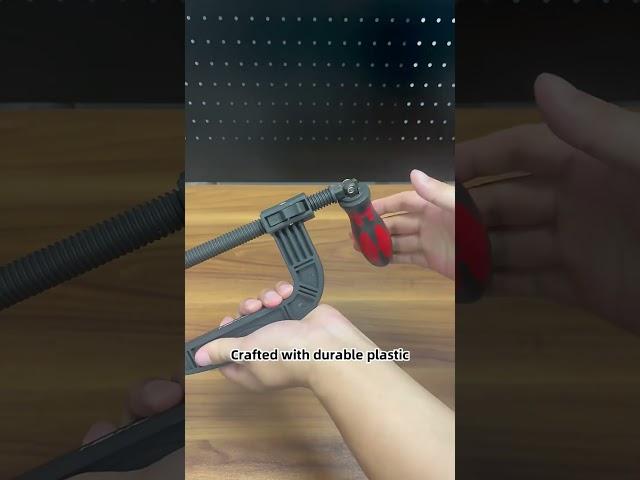 Portable Table Tool Woodwork Woodworking G Clamp Carpenter Foldable Handle Plastic Quick Release