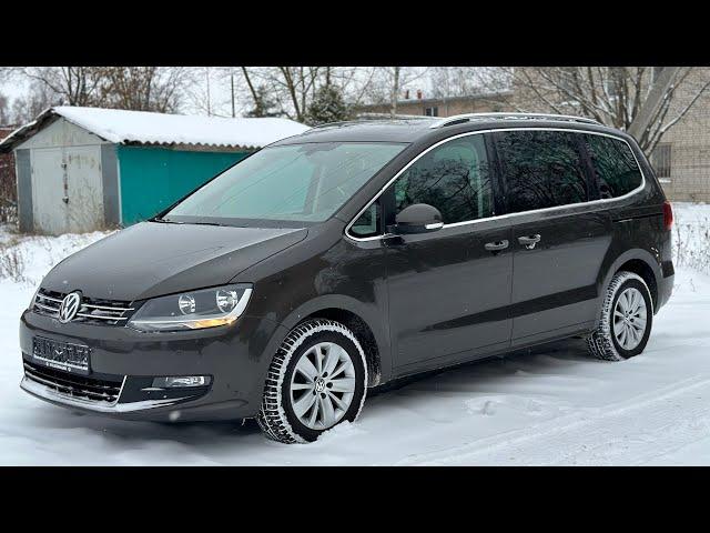 Volkswagen Sharan. Большой семейный минивэн потерявший популярность. Псков.