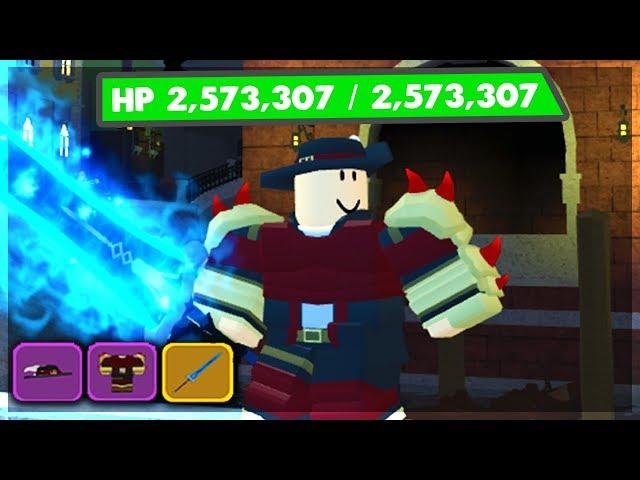 THE *BEST* 2,57 MILLION HEALTH TANK LOADOUT THE CANALS UPDATE | Dungeon Quest (ROBLOX)