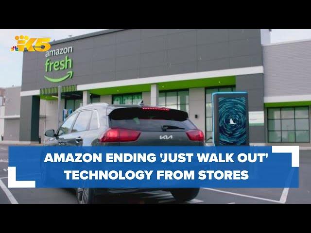 Amazon is removing Just Walk Out technology from its Fresh grocery stores in the US