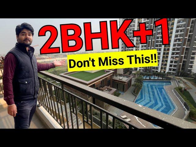 2BHK With Study Room Society Apartment For Sale In Noida | ऐसा 2BHK Study Flat नहीं मिलेगा | Saurya