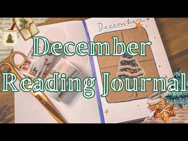  PLAN WITH ME:  December reading journal 2024 ft. The Washi Tape Shop 