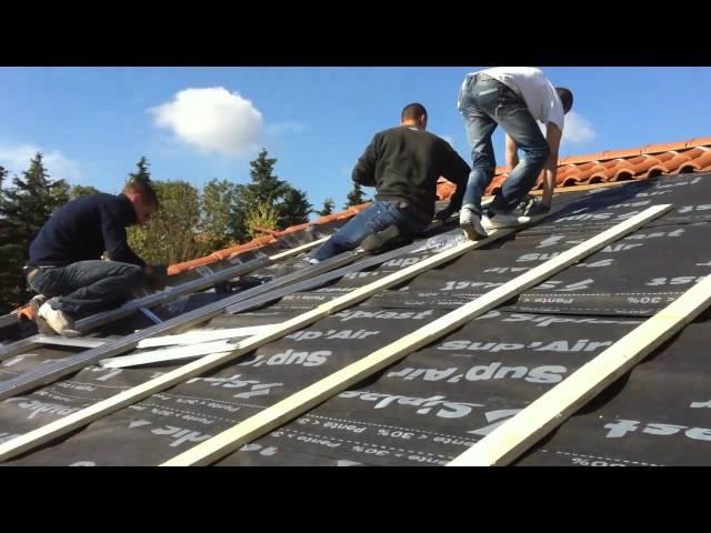 ECOVERTEC: Panneaux solaires photovoltaïque Solarworld pare-vapeur à Communay (69)