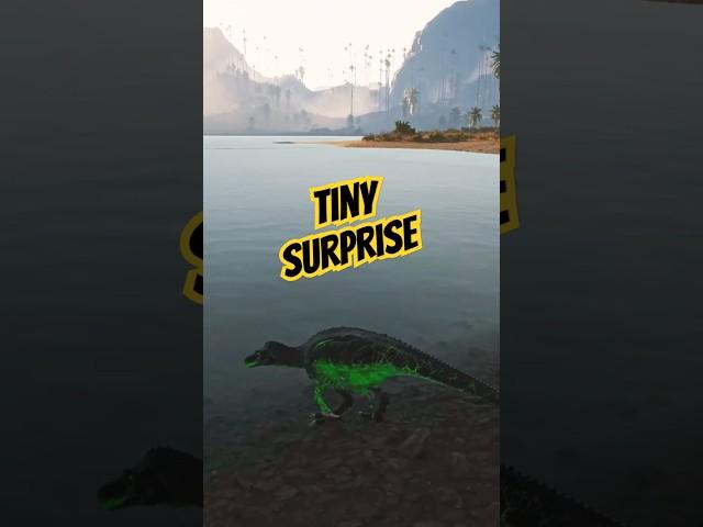 Drinking peacefully when.. The Isle Evrima #shorts #theisle #dinosaur