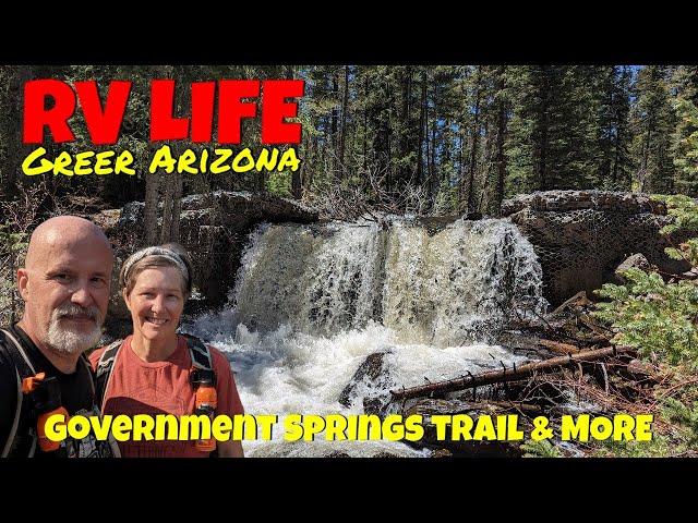 RV Life - Escape to Greer, Arizona: Government Springs Trail and Nature Discovery | Rendezvous Diner