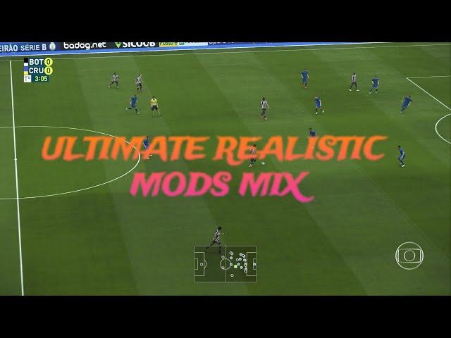 PES 2021 ultimate realistic mods mix for PC | feel the next gen | (PC ONLY)