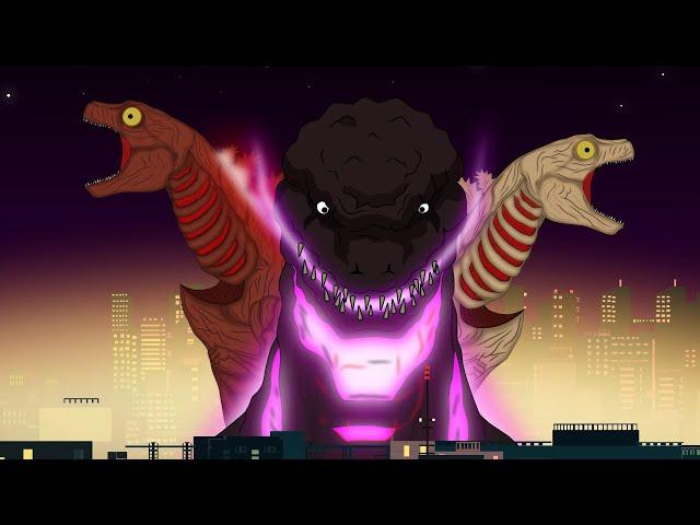 EVOLUTION of SHIN GODZILLA: Size Comparison [HD]