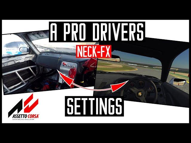 Assetto Corsa Neck-FX DRIFT Settings