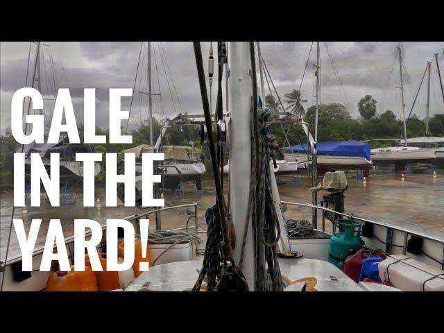 MOVING A SAILBOAT IN A GALE - SAILING FOLLOWTHEBOAT Ep 118