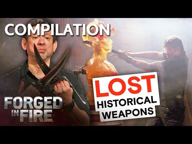 SHARPEST WEAPONS IN HISTORY *Intense Showdown* (Compilation) | Forged in Fire