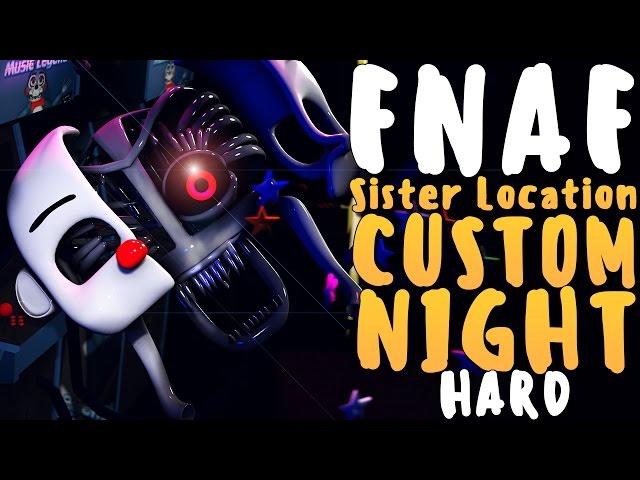 САМЫЙ СЛОЖНЫЙ РЕЖИМ В СИМУЛЯТОРЕ?! - FNAF SL CUSTOM NIGHT SIMULATOR