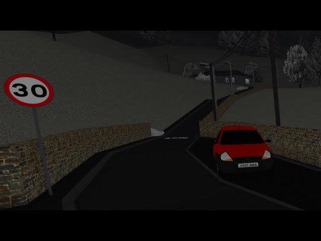 Bromsgrove, England - Chill drive on some narrow roads.