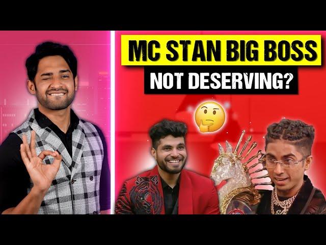 MC STAN WINNING BIG BOSS DRAMA!