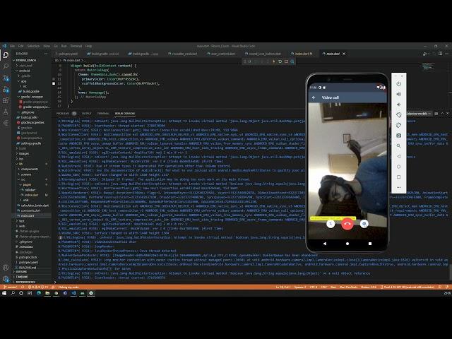 Flutter WebRTC integration | AgoraRTC | Video conferencing Flutter App