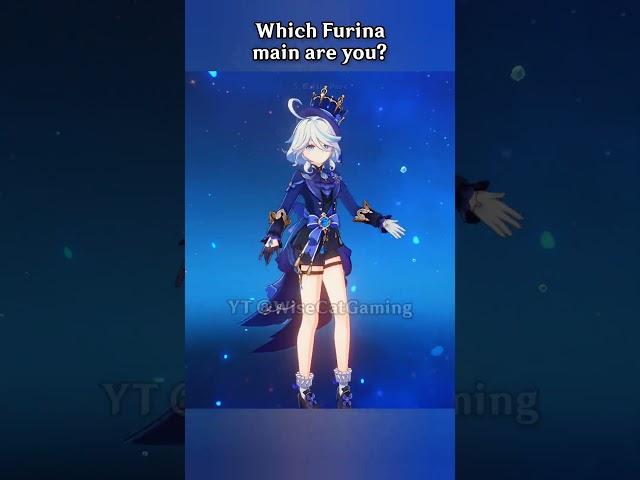 Which Furina main are you?  | #genshinimpact #qiqi #mona #neuvillette #aether