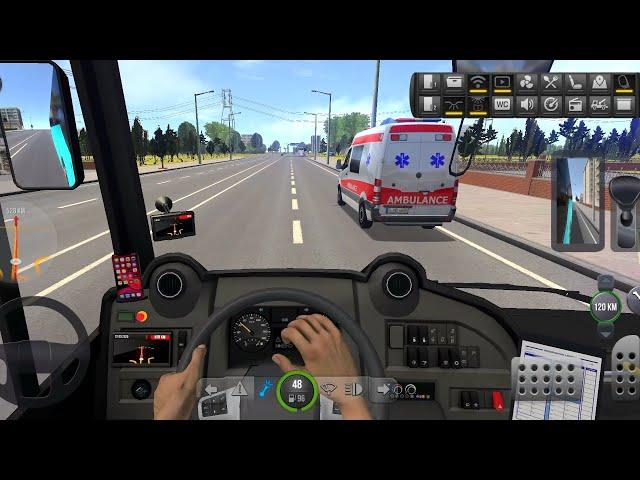 Bus Simulator : Ultimate | Highway   ️ | Zuuks | Mobile Gameplay | Drive with Devil 