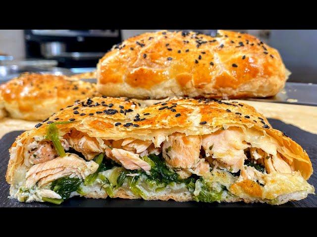 Обалденный рыбный пирог. Вкусное блюдо из рыбы, нежнейшая рыба. Очень хочу, чтобы Вы это попробовали