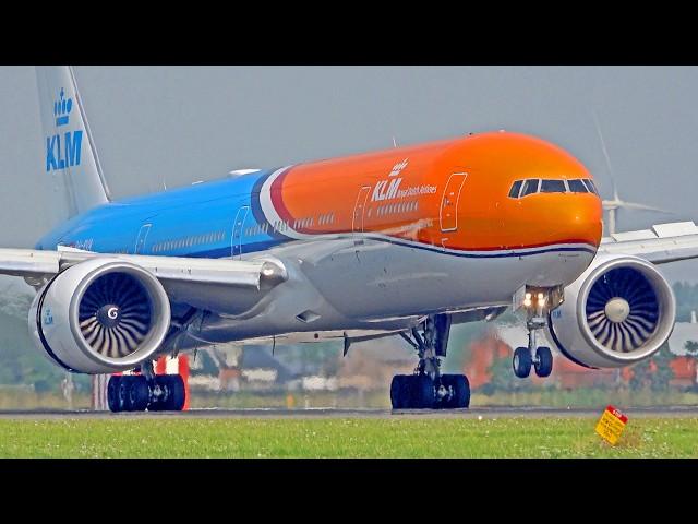 +30 Minutes of HEAVY AIRCRAFT TAKING OFF & LANDING | A380, B747, A350 | Amsterdam Schiphol Spotting