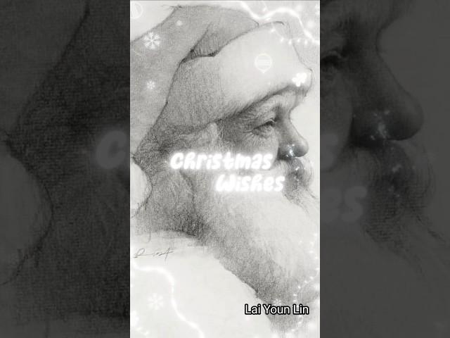 Lai Young Lin Portrait Drawing Santa Claus - Slideshow #christmas #merrychristmas #xmas