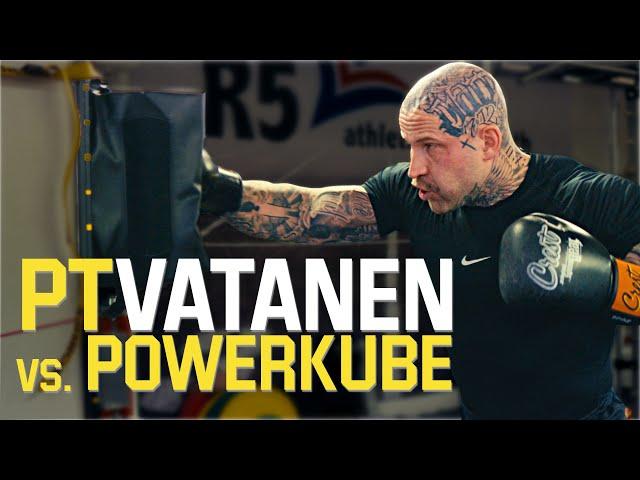 PT Vatanen vs PowerKube -kuinka kovaa lyönti lähtee?