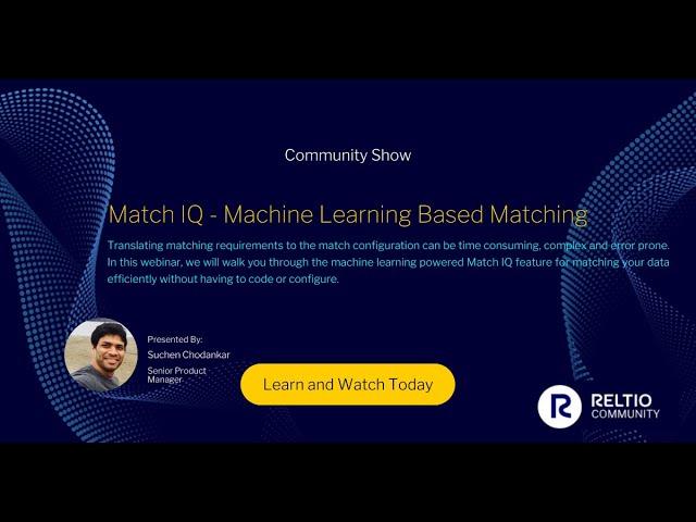 Match IQ -  Machine Learning Based Matching