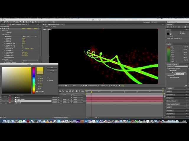 3D Laser Effect // After Effects Tutorial // by tunnelviziontv