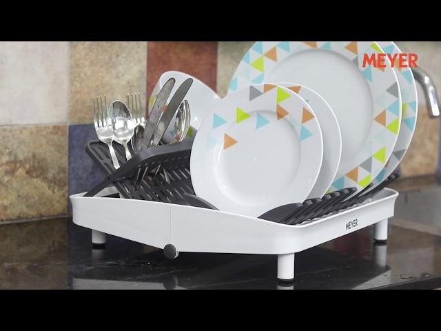 Meyer Kitchen Hacks Space Saving Dish Drainer