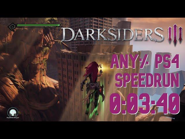 Darksiders III Speedrun - any% Console - 0:03:40 RTA