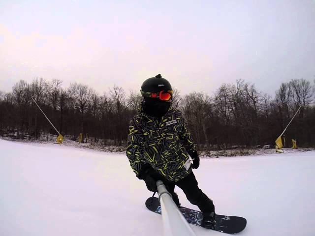 First Time at Stratton with GoPro + GoPole