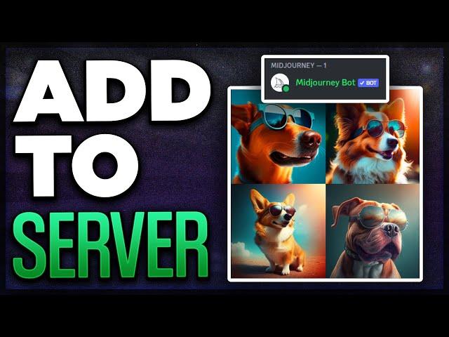 How to Add Midjourney Bot to Your Discord Server - 2024