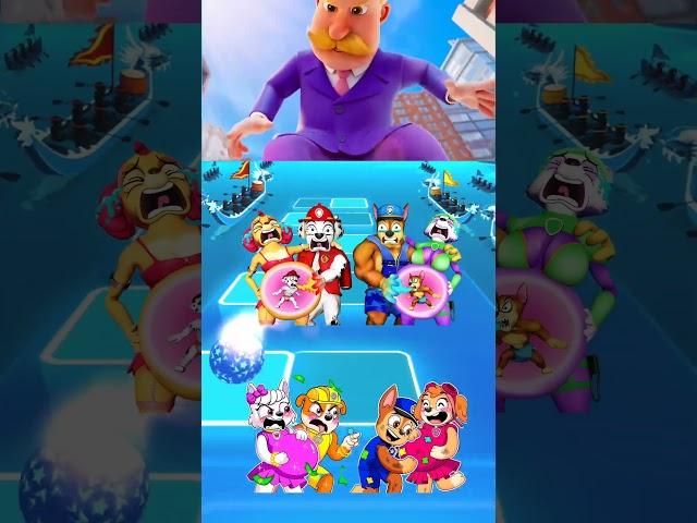 Paw Patrol Scary Chase vs Ryder x Coffin Dance | Tiles Hop EDM Rush #coffindance #tileshop