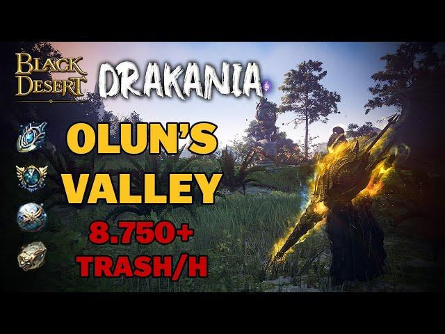 BDO | Olun's Valley - Dehkia Lv2 | Drakania Awakening | 8.750 Lv2