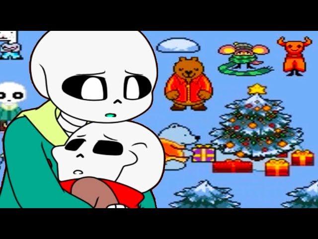 НОВЫЙ HALLOTALE ! КРАШ САНС И МЕЛКИЙ ПАПАЙРУС ! - Undertale: Hallotale