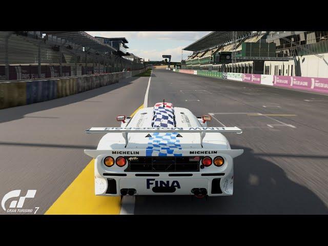 Gran Turismo 7 | McLaren F1 GTR Race Car Long Tail 97' - Circuit de la Sarthe No Chicane [4K PS5]