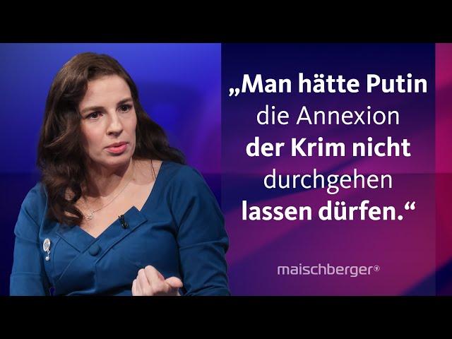 Welche Folgen hätte das Einfrieren des Krieges? Marina Weisband und Sahra Wagenknecht | maischberger